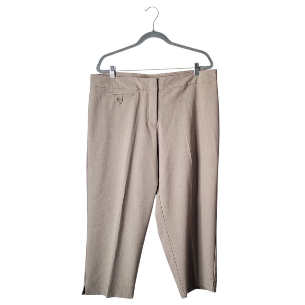 Dressbarn Plus Size Chino Dress Pants